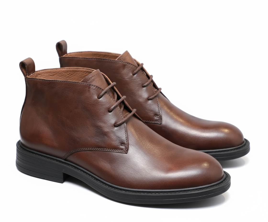 Men's Genuine Leather Boots - Valmmont