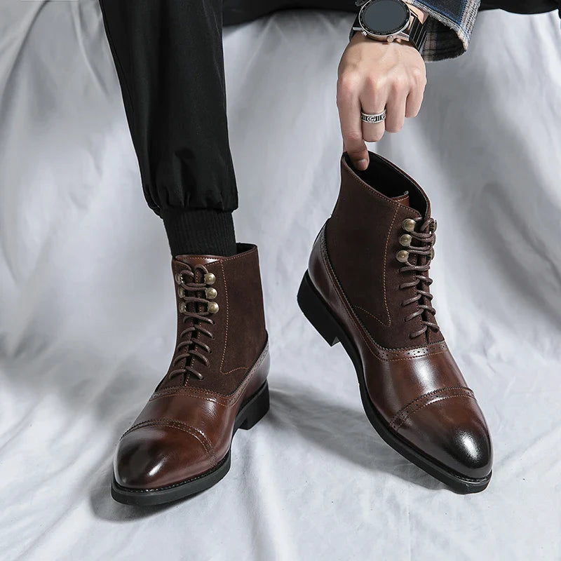Men's Fashion Ankle Boots - Valmmont