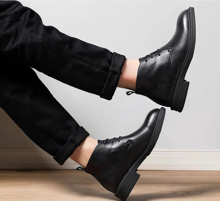 Men's Genuine Leather Boots - Valmmont