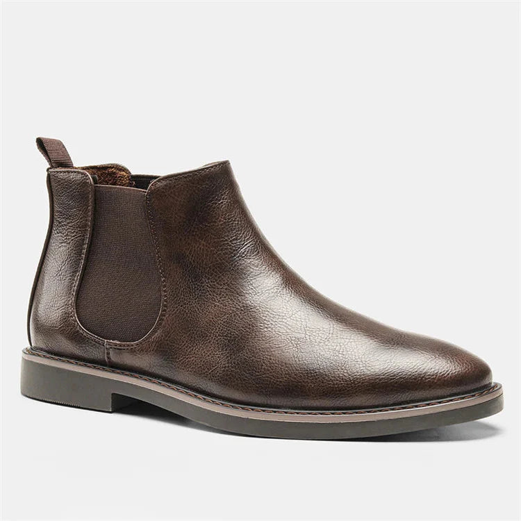 Men's Leather Chelsea Boots - Valmmont Kit