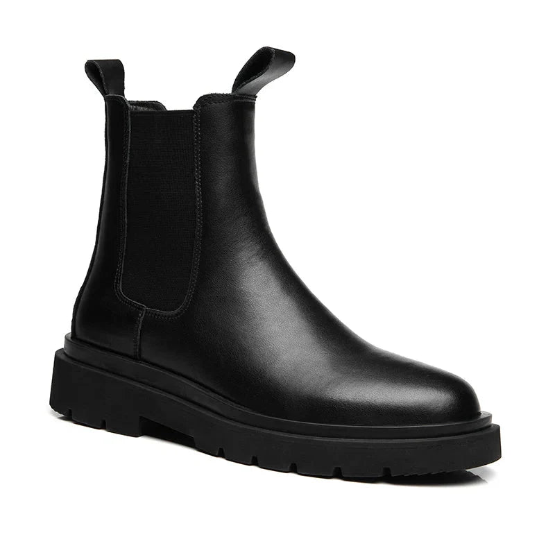 Men's Chelsea Ankle Boots Split Leather - Valmmont