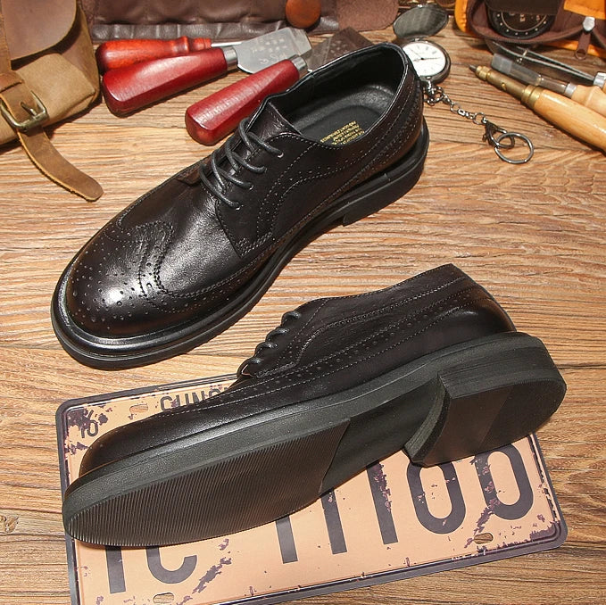 Men's Casual Oxfords Round Toe Flat Heel - Valmmont Kit