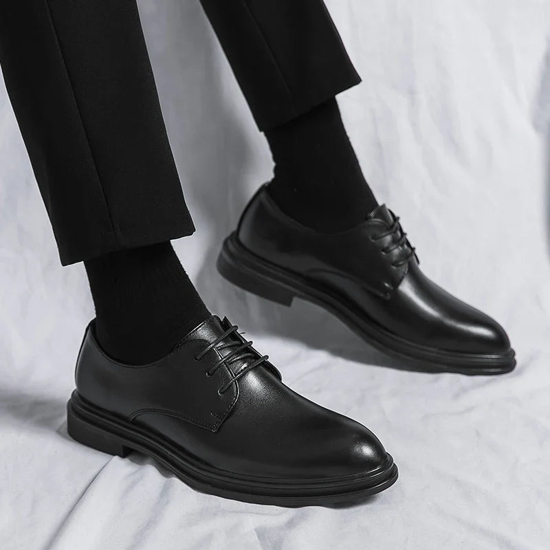 Men's Leather Oxford Shoes - Valmmont