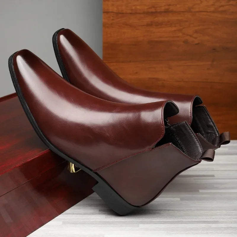 Men´s Leather Chelsea Boots British Style - Valmmont