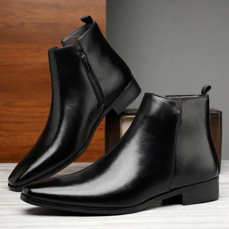 Men´s Leather Chelsea Boots British Style - Valmmont